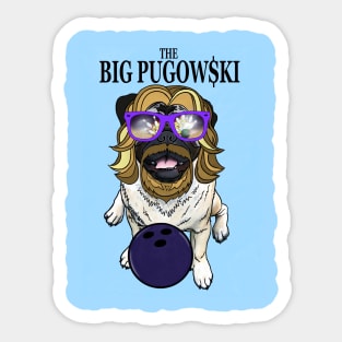 The Big Pugowski Sticker